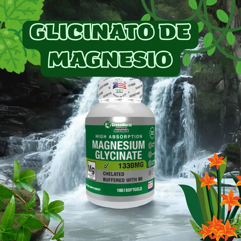 GLICINATO DE MAGNESIO X 100 (Cápsulas blandas).