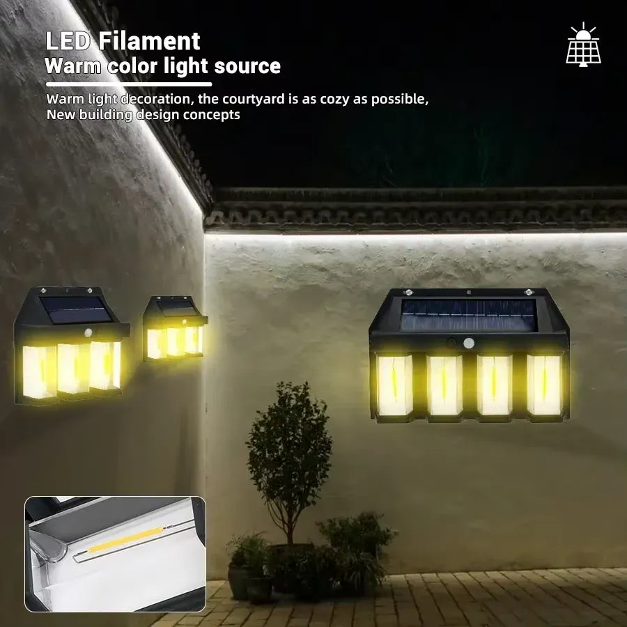 LAMPARA SOLAR INTELIGENTE, PARA EXTERIORES
