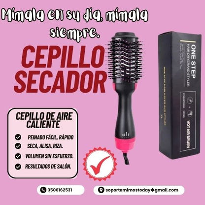 Cepillo Secador, Alisador y Voluminizador ✨