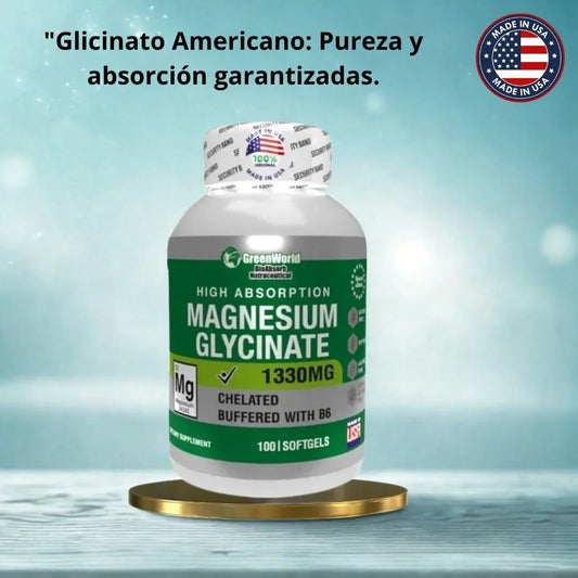 GLICINATO DE MAGNESIO X 100 (Cápsulas blandas).